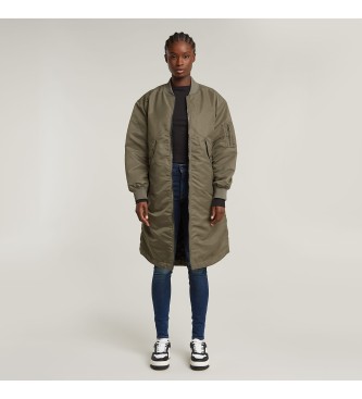 G-Star Cazadora Long Deconstructed Bomber taupe