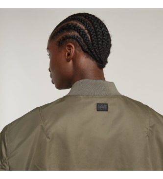 G-Star Cazadora Long Deconstructed Bomber taupe