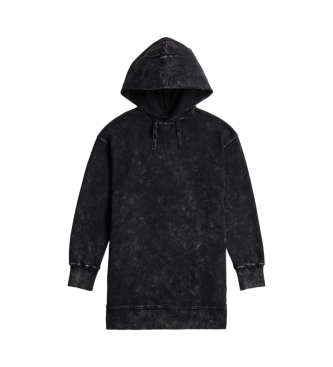 G-Star Dress Loose Overdyed Hooded Sweater   black