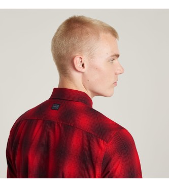 G-Star Camicia rossa Marine Slim