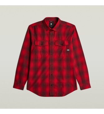 G-Star Camicia rossa Marine Slim