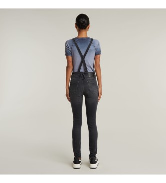 G-Star Tight sittande jumpsuit med hg midja Lynn blue