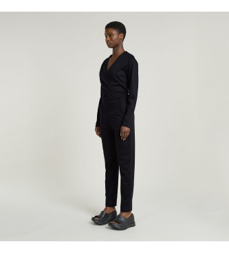 G-Star Jumpsuit med vide ben, sort