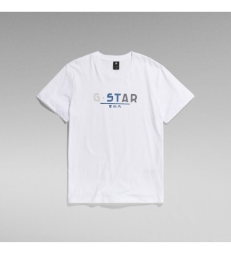 G-Star Koszulka Multi Logo biała