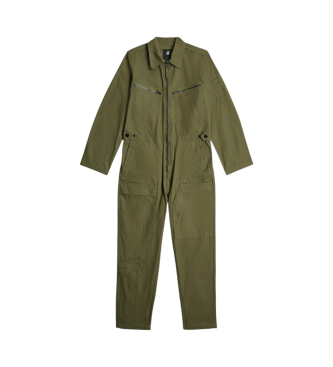 G-Star Overall Multi Zip Winter green