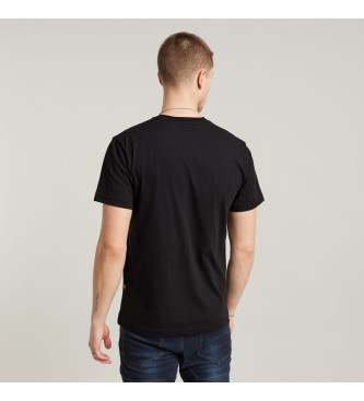 G-Star T-shirt grfica preta