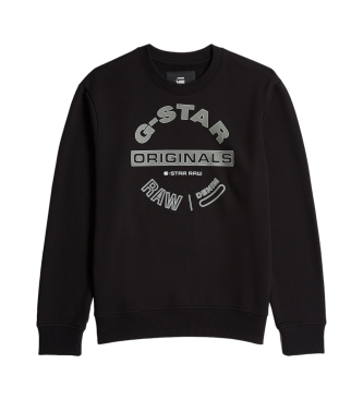 G-Star Sweat logo Originals noir