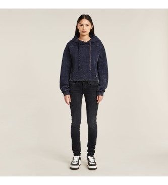 G-Star Sweatshirt Overdyed Los navy