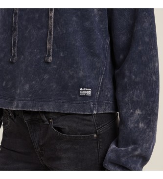 G-Star Bluza Overdyed Loose navy