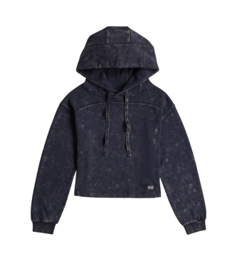 G-Star Mikina Overdyed Loose navy