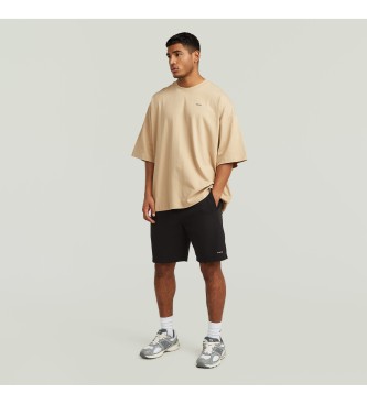 G-Star Schwarze strukturierte Strickshorts