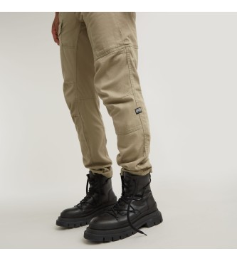 G-Star Cargo hlače 3D Regular Tapered beige