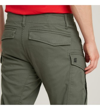 G-Star Cargo 3D Regular Tapered Trousers verde