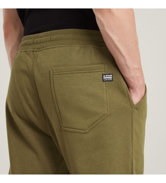 G-Star Pantaloni sportivi con logo verde