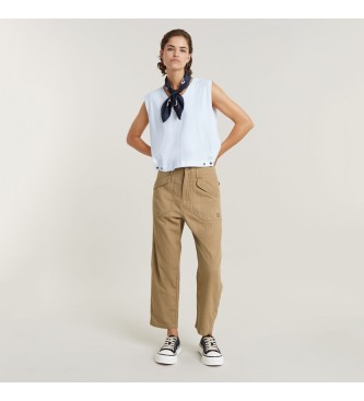 G-Star Pantaln Pilot Cropped marrn