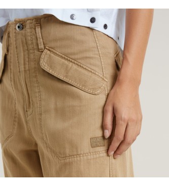 G-Star Pilot Cropped Trousers braun