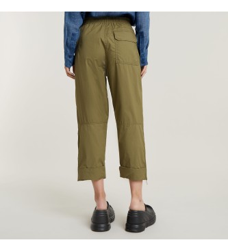 G-Star Pantaln Utility Cropped verde