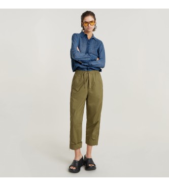 G-Star Utility Cropped Trousers green