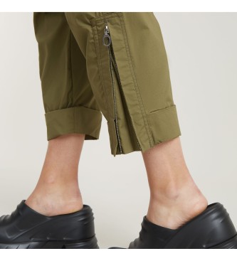 G-Star Utility Cropped Trousers green