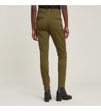 G-Star Pantalon skinny haut Weld vert