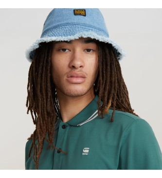 G-Star Polo Dunda Slim Stripe groen