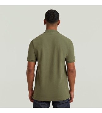 G-Star Polo verde Dunda Slim