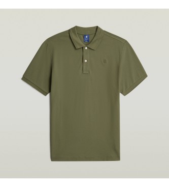 G-Star Polo verde Dunda Slim