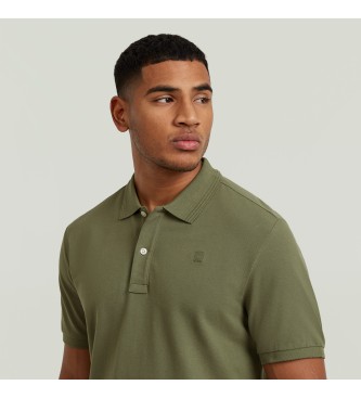 G-Star Polo verde Dunda Slim