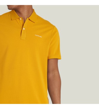 G-Star Oluv Slim Senf Poloshirt