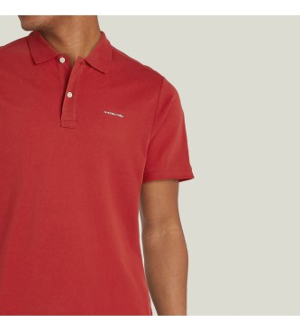 G-Star Polo Oluv Slim rouge