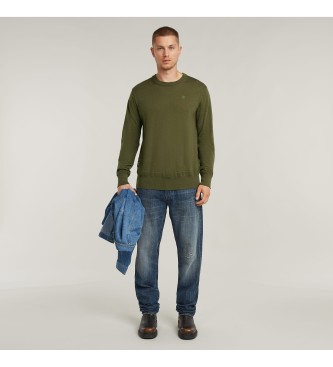 G-Star Maglione lavorato a maglia Premium Core verde