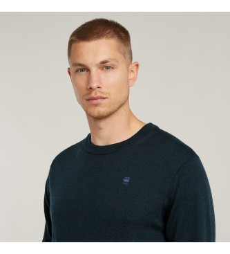 G-Star Premium Core Strikket Sweater navy