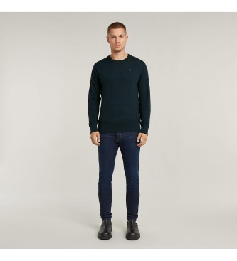 G-Star Premium Core Strikket Sweater navy