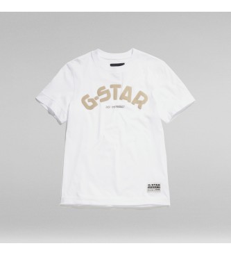 G-Star Camiseta Puff blanco