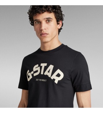 G-Star Camiseta Puff negro