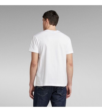 G-Star T-shirt Puff Raw blanc
