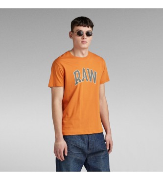 G-Star Puff Raw oranje T-shirt