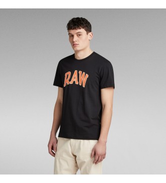 G-Star T-shirt Puff Raw noir