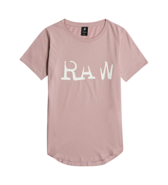 G-Star Camiseta RAW Optic Slim  rosa