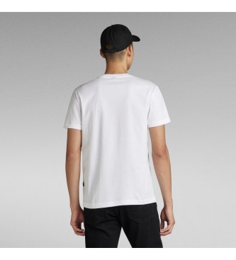 G-Star Reflecterend Originals T-shirt wit