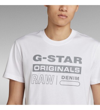 G-Star Camiseta Reflective Originals blanco