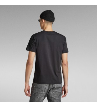 G-Star Reflekterende Originals T-shirt sort