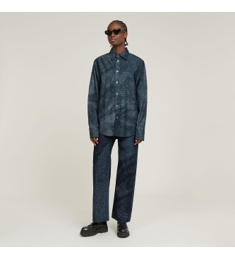 G-Star Camisa Regular denim marino