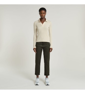 G-Star Polo Ribbed Slim beige