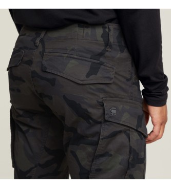 G-Star Pantaloni neri affusolati Rovic 3d