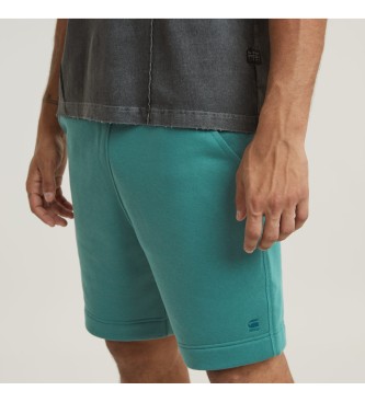 G-Star Kratke športne hlače Premium Core Sport zelene barve