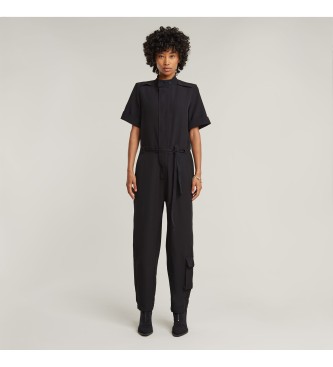 G-Star Kortrmet jumpsuit til arbejdstj, sort