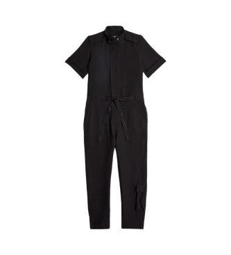 G-Star Kortrmet jumpsuit til arbejdstj, sort