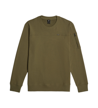 G-Star Camiseta Tweeter Sleeve Pocket verde