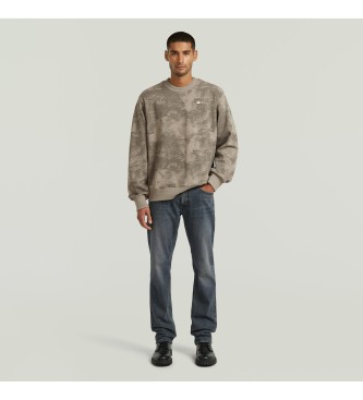 G-Star Allover Print Sweatshirt khaki